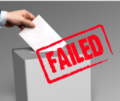 failed vote