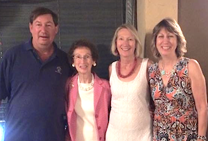 Joan and her three kids, Michael, Carol and Beverly